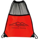 Promotional 420D Heavy Duty Drawstring Tote Bag