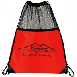 Promotional 420D Heavy Duty Drawstring Tote Bag  Promotional 420D Heavy Duty Drawstring Tote Bag