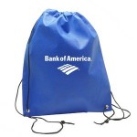 Non-Woven Drawstring Backpack Bag with Logo