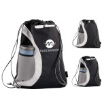 Arches Recycled RPET Drawstring Backpack with Logo