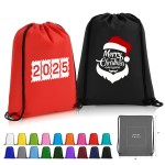 Non-Woven Custom Drawstring Backpack(Ocean) with Logo