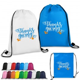 Non-Woven Drawstring Sports Bag with Logo