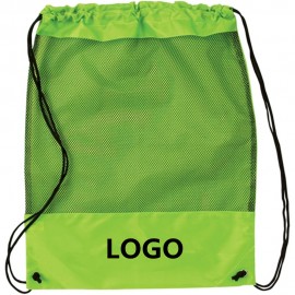 Promotional Mesh Promotional Drawstring Backpack - Cinch Up  Promotional Mesh Promotional Drawstring Backpack - Cinch Up