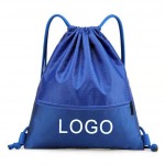 Customized Sport Drawstring Backpack w/Zipper