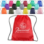 Classic Polyester Drawstring Backpacks with Logo