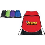 Custom Pocket Drawstring Backpack