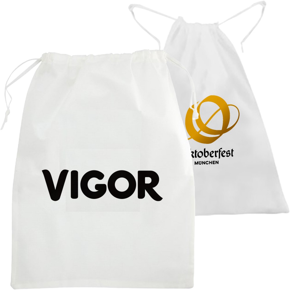 Custom Non-Woven Drawstring Laundry Bag (18"x24")