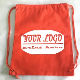 Custom Non-woven Drawstring Backpack  Custom Non-woven Drawstring Backpack