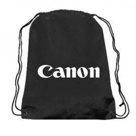 Logo Branded Standard Nylon Drawstring Bag