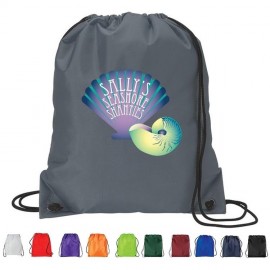 Customized Full Color Polyester Drawstring Backpack