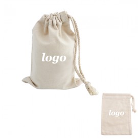 Canvas Drawstring Bag with Logo  Canvas Drawstring Bag with Logo