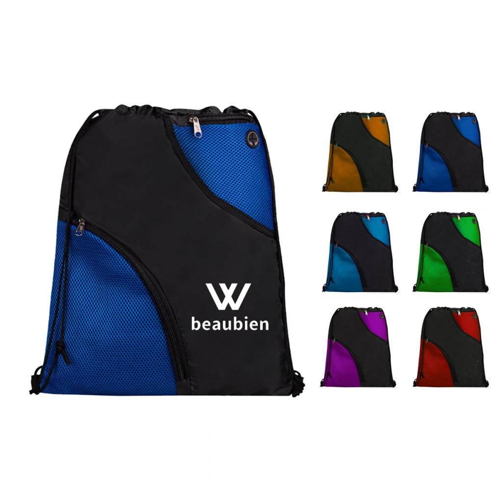 Promotional Sports Pack Drawstring Bags with Logo