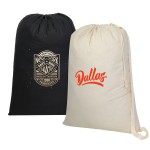 Logo Branded Large Cotton Laundry Bag For College Students