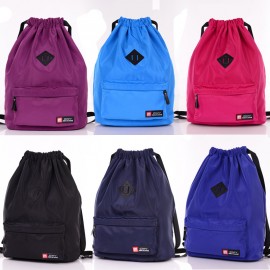 Customized Nylon School Drawstring Shoulders Bag  Customized Nylon School Drawstring Shoulders Bag