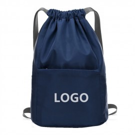 Sport Drawstring Backpack with Logo