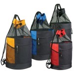 Customized Drawstring Mesh Backpack