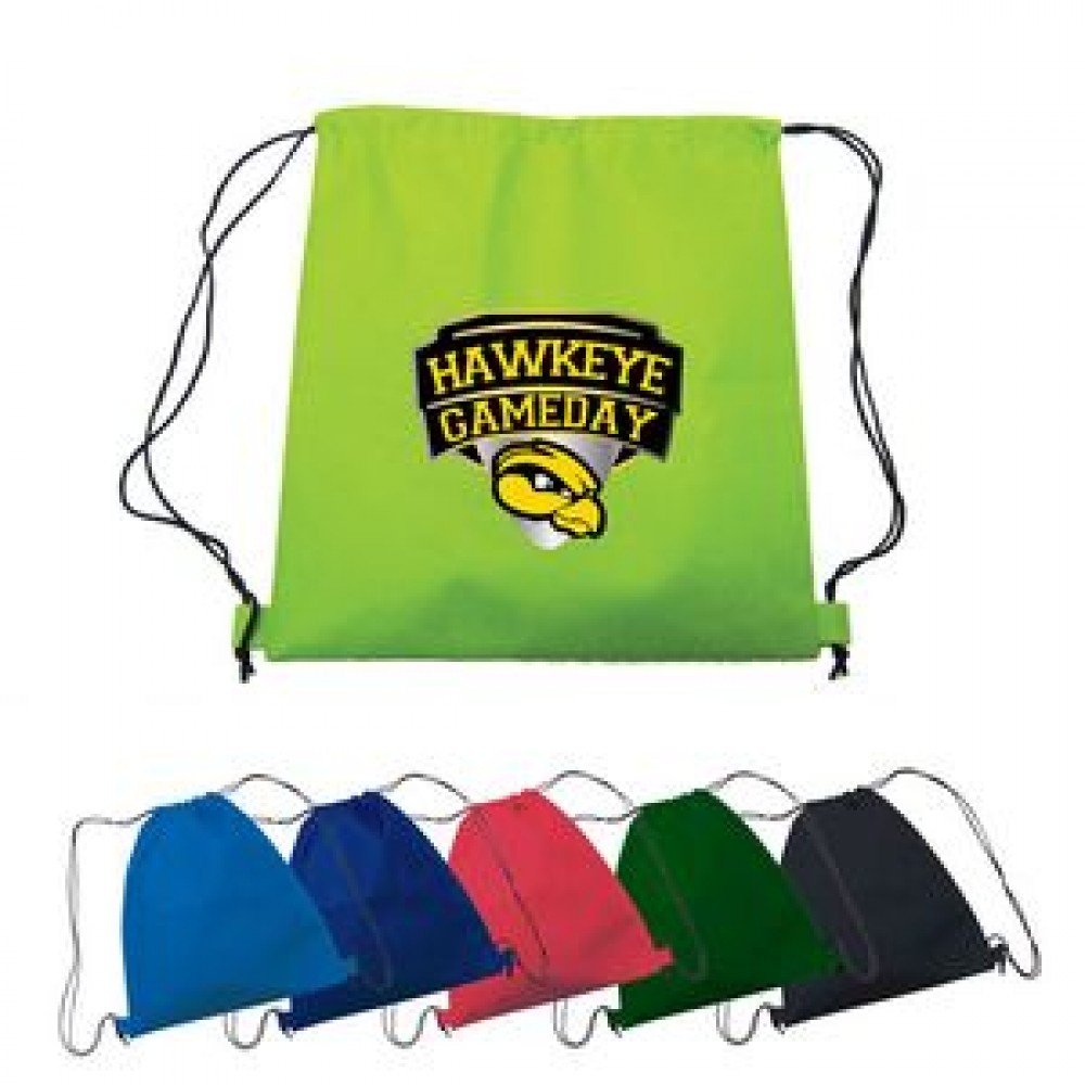 Non Woven Drawstring Backpack with Logo