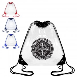 Basic Stadium Security Compliant Drawstring with Logo  Basic Stadium Security Compliant Drawstring with Logo