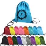 Non-woven Tundra Drawstring Bag (14in W x 17in H) with Logo