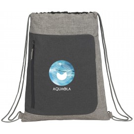 Reclaim Recycled Drawstring Bag with Logo