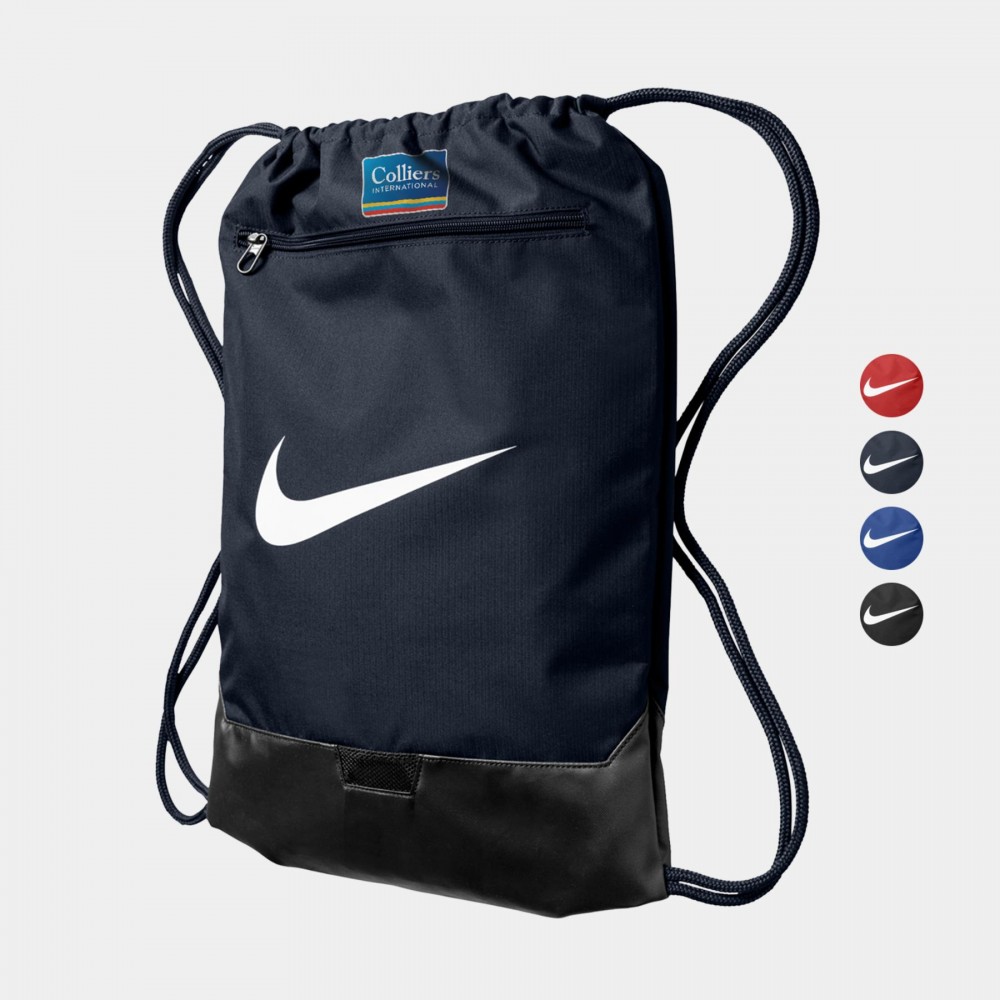 Nike Brasilia Drawstring Backpack with Logo Nike Brasilia Drawstring Backpack with Logo