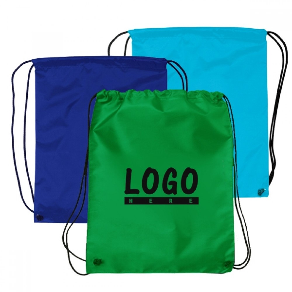 210D Drawstring Backpack with Logo