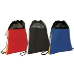 Custom Infinity Drawstring Tote Bag/ Backpack in One