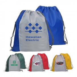 Promotional Reversible Drawstring Backpack