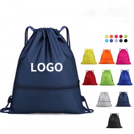 Customized Drawstring Gusseted Pocket