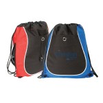 600D Polyester Drawstring Backpack with Logo