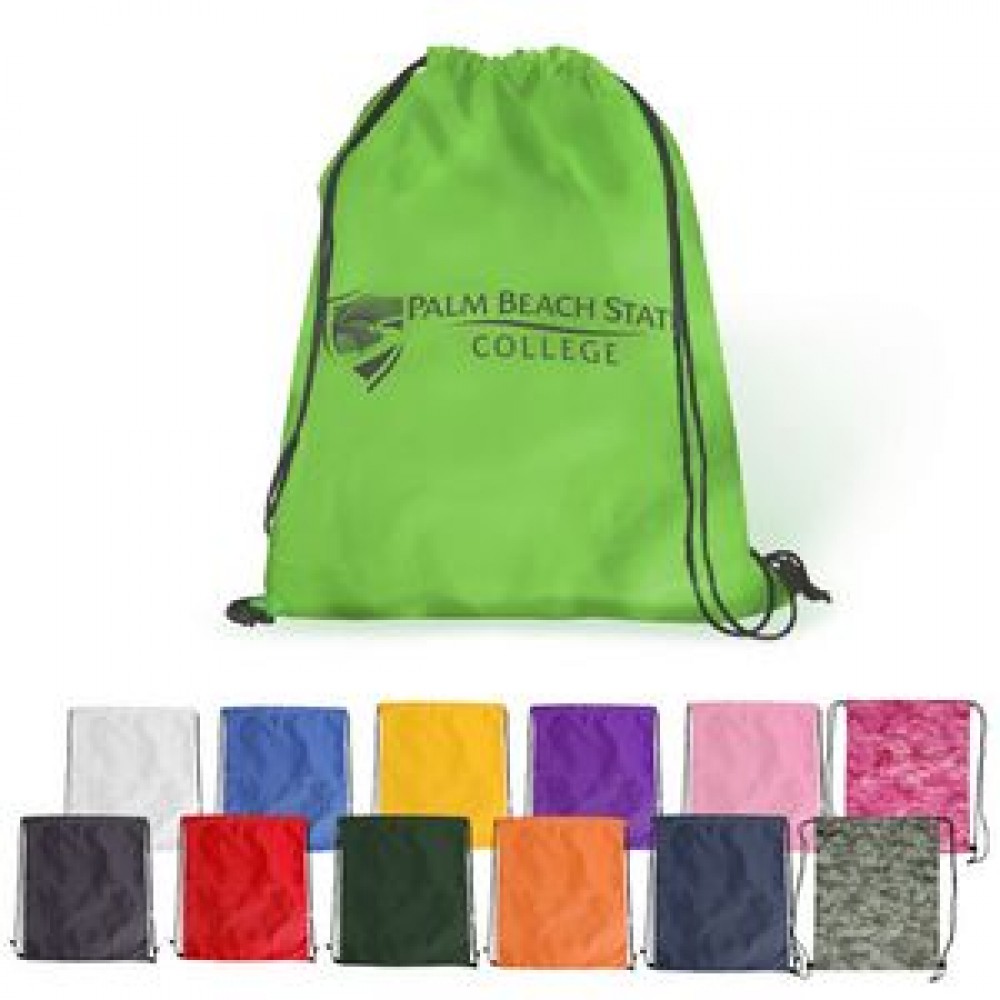 Polyester Drawstring Bags with Logo
