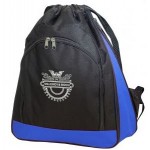 Expandable Poly Drawstring Backpack with Logo