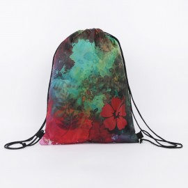 Customized Dye Sublimation Drawstring Backpack  Customized Dye Sublimation Drawstring Backpack