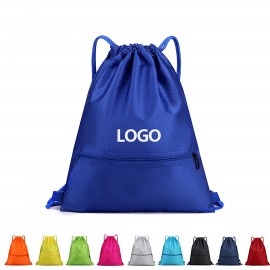 Personalized Polyester Fabric Drawstring Bag