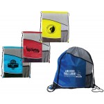 Customized Varsity Drawstring Backpack (Spot Color)