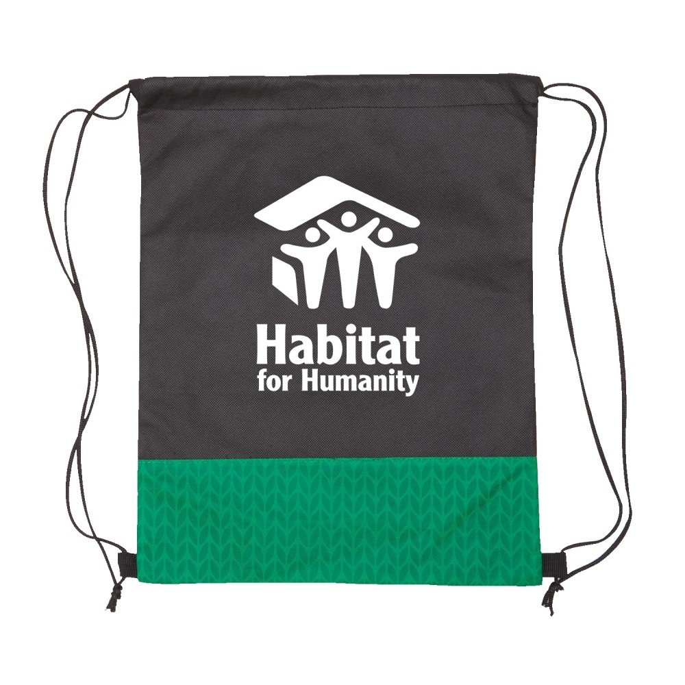 Personalized Pathway Non-Woven Drawstring Backpack Personalized Pathway Non-Woven Drawstring Backpack