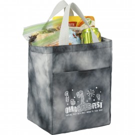 Tie Dyed Drawstring Bag with Logo  Tie Dyed Drawstring Bag with Logo