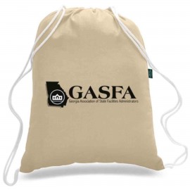 Customized Eco-Friendly Drawstring Organic Sports Backpack