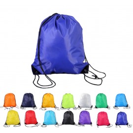 Logo Branded 210D polyester Drawstring Backpack  Logo Branded 210D polyester Drawstring Backpack