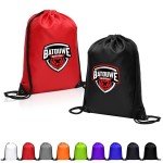 420D Heavy Duty Drawstring Backpack with Logo