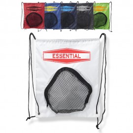 Tybee Ball Carrier Drawstring Sport Packs with Logo