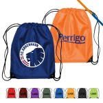 Pica Drawstring Backpack with Logo
