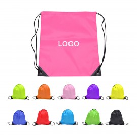Oxford Cloth Waterproof Drawstring Bag with Logo