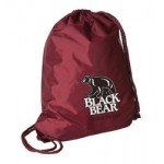 Logo Branded Cosmos Drawstring Cinch Backpack