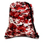 210 D Drawstring Backpack with Logo