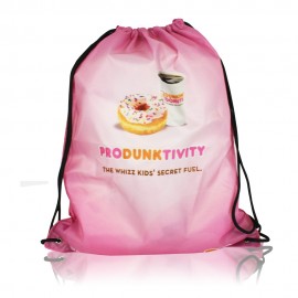 Personalized Full Color Drawstring Bag