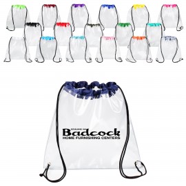 Promotional Clear Stadium Drawstring Sportpack