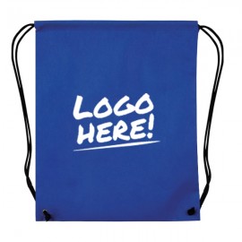 Non-Woven Drawstring Backpack with Logo