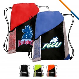 Alina Drawstring Backpacks with Logo