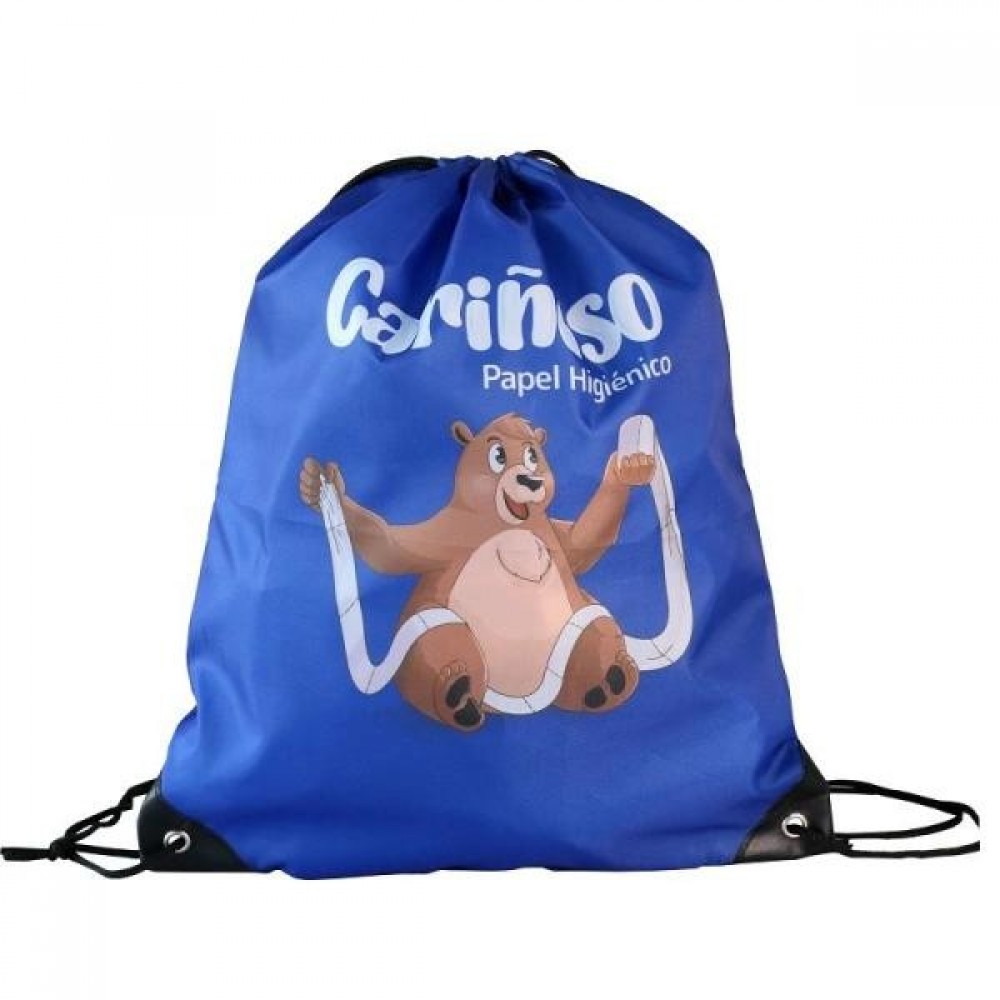 210D Dye Sublimation Drawstring Backpack with Logo 210D Dye Sublimation Drawstring Backpack with Logo